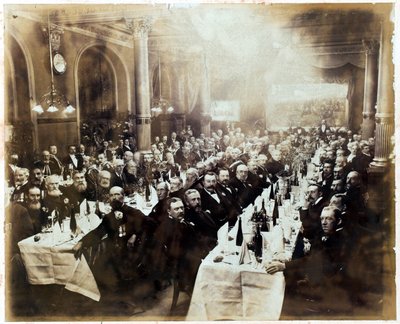 Balaklava Reunion Dinner, 1902 by English Photographer